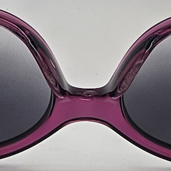Morgenthal Frederics Brigitte Red Pink Oversized Sunglasses Handmade France E2 main image 6